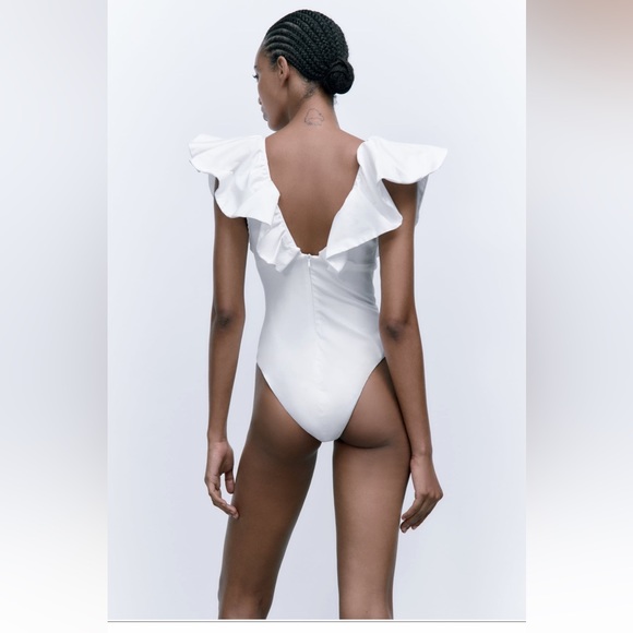 RUFFLED BODYSUIT - Picture 5 of 9